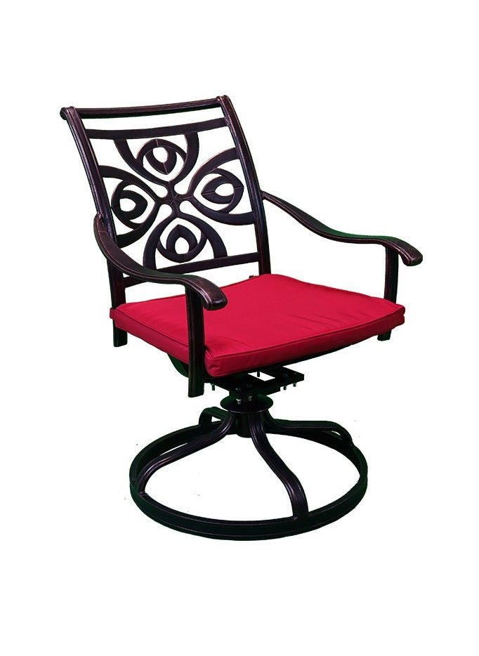 Schondor Furniture San Diego | Swivel Chair | Outdoor Furniture | Made in Aluminum Cast | Patio | Garden | Backyard | Restaurants  - Image 2