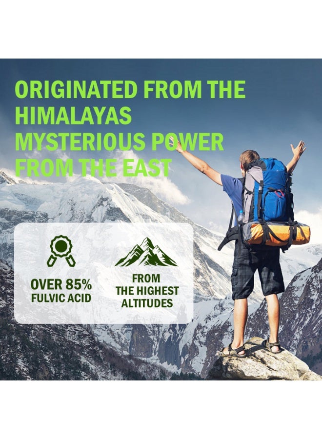 قوي ShilaVigor ‎50g‎ راتنج الشيلاجيت الهيمالايا النقي – مختبر ومختبرًا، غني بحمض الفولفيك وأكثر من 85 معدنًا نادرًا، غير معدل وراثيًا، طبيعي وعضوي 100% | عرض تصفية خاص - Image 5