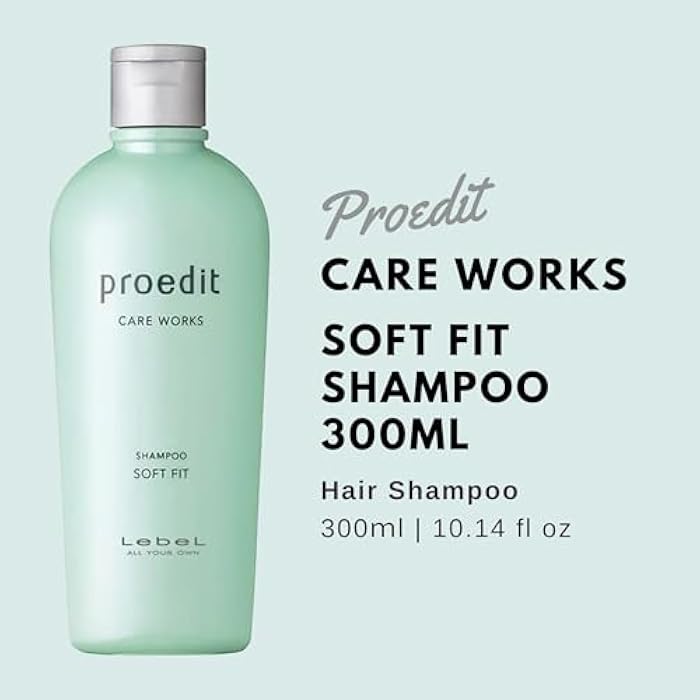 Lebel Proedit Care Works Shampoo Soft Fit - 300ml - Image 2