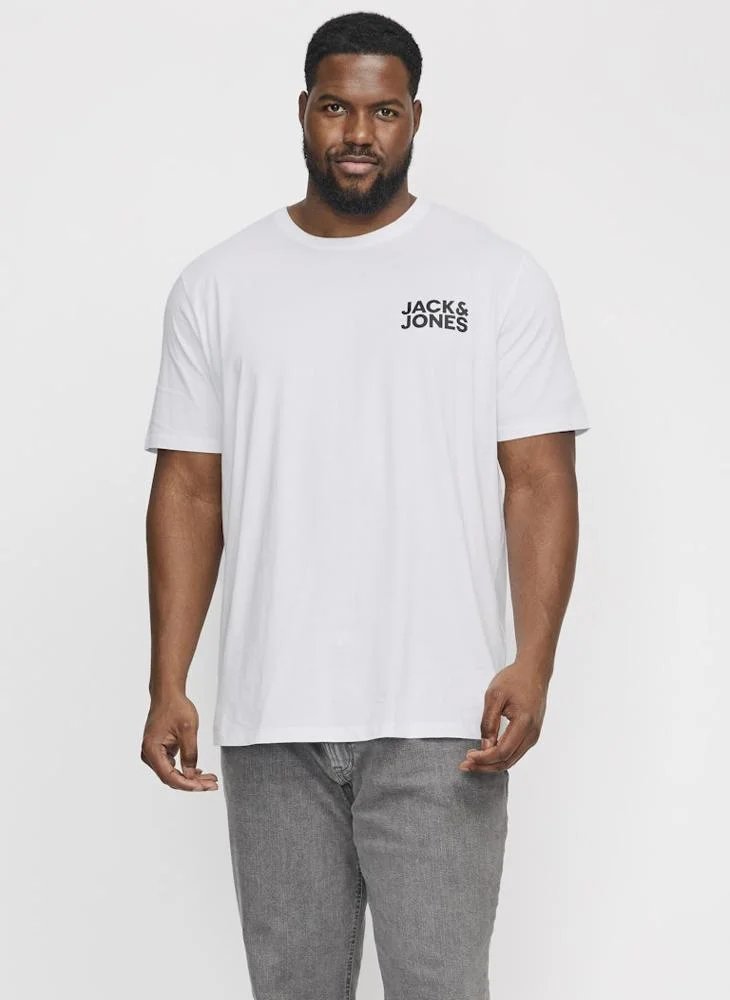 JACK & JONES Logo Crew Neck T-Shirt