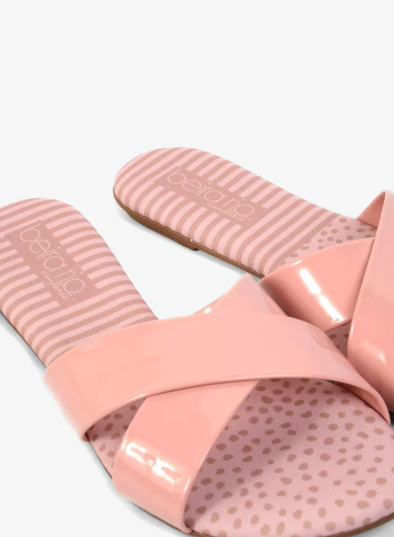 Beira Rio  Cross Strap Flat Sandals for Women | Best Price UAE