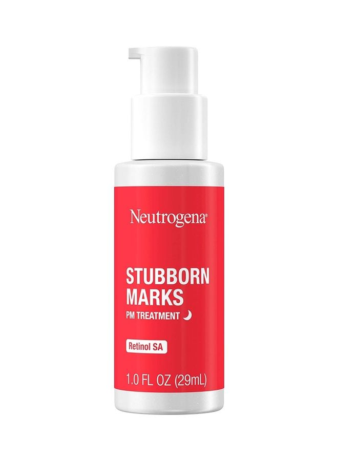 Neutrogena Stubborn Marks PM Treatment With Retinol SA 1Fluid Ounce - Image 1