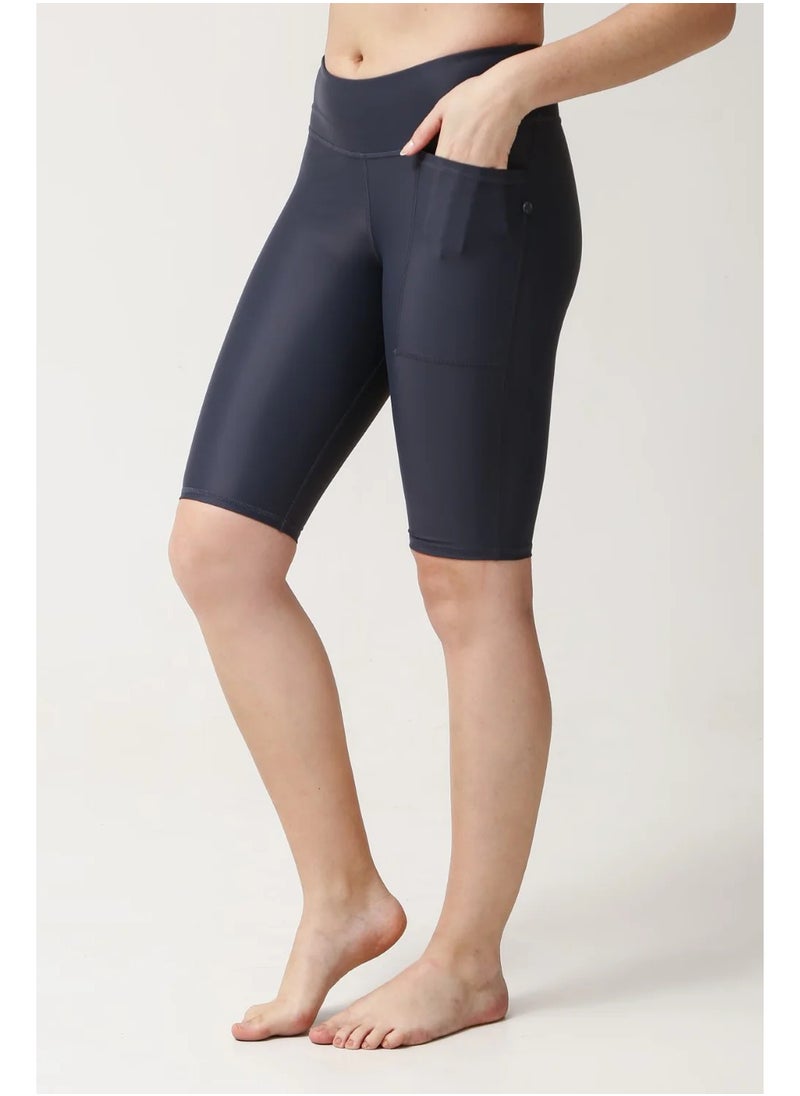 Vicino Vicino Women's Above-the-Knee Swim Shorts – High Waist – Made from Lycra – Multiple Sizes  - Image 2
