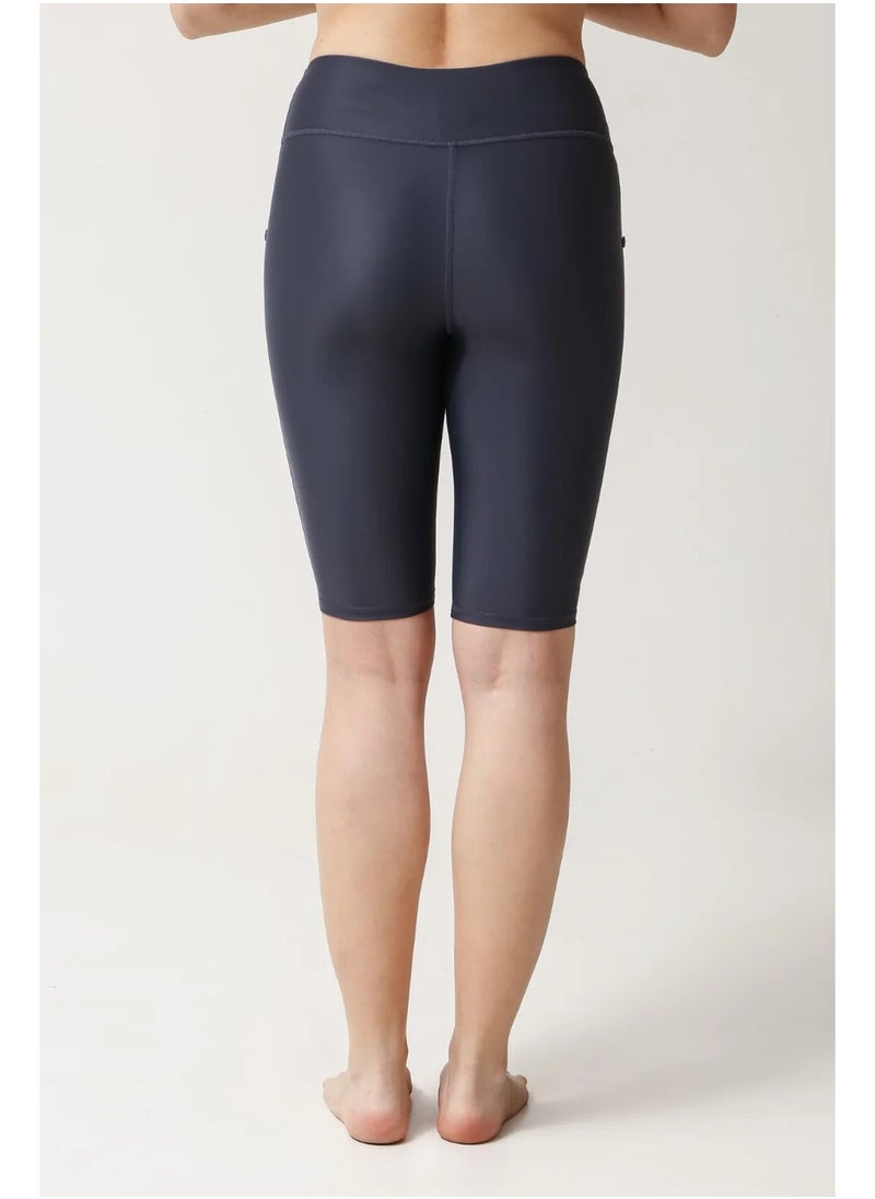 Vicino Vicino Women's Above-the-Knee Swim Shorts – High Waist – Made from Lycra – Multiple Sizes  - Image 3