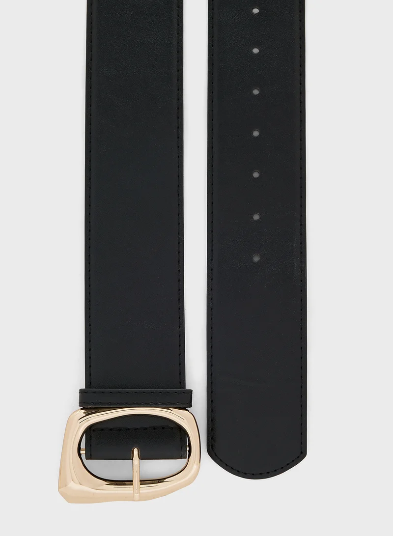 ايلا Statement Buckle Belt
