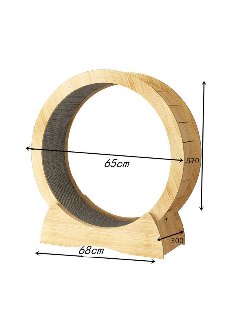 جهاز سير للقطط الأليفة، جهاز سير صامت كبير للحيوانات الأليفة مع عجلة تمرين للقطط مفروشة بالسجاد، عجلة للجري، دوارة رياضية صامتة، إطار تسلق كبير للقطط، لعبة هريرة للقطط الداخلية 70 × 30 × 97 سم - pzsku/Z7829D653A688610B57D1Z/45/_/1721096255/a6616ee1-f042-4a74-b8c5-d0645b41e013