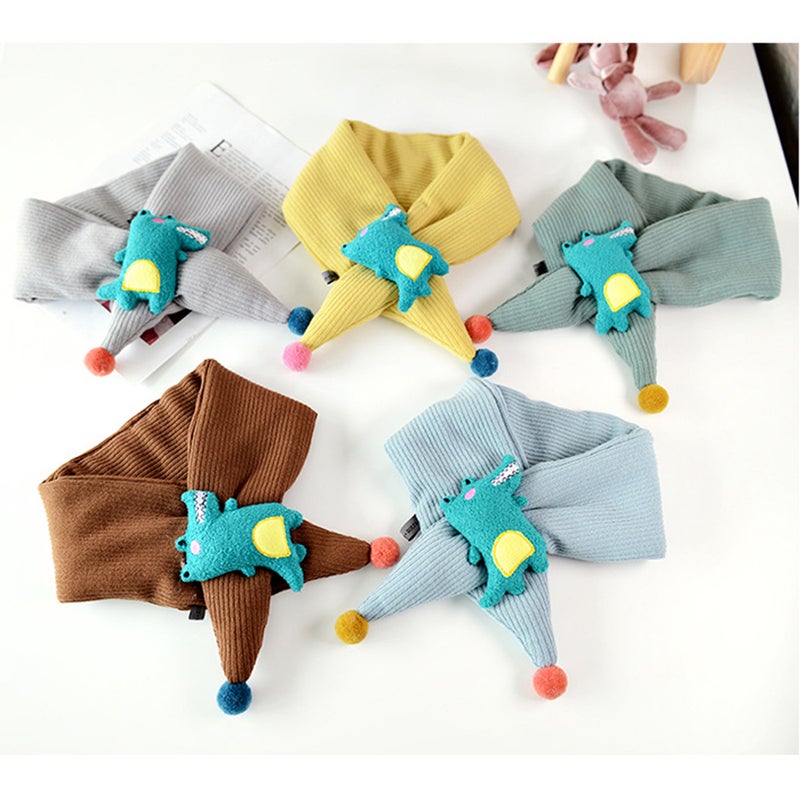 Baby Cotton Colorful Scarf Winter Fall Kids Lovely Warm-keeping Muffler Children Soft Cute Neck Warmers - Image 5