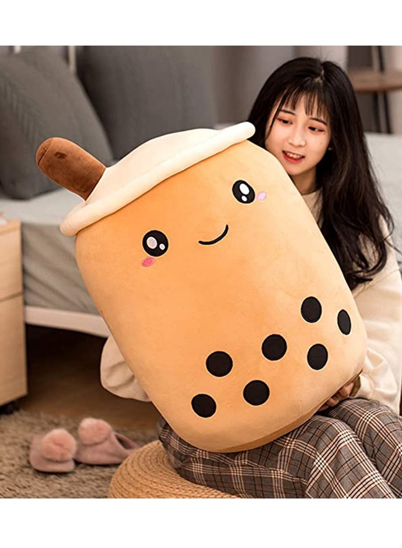 KASTWAVE Pillow 13.7 inch Stuffed Boba Plushie Bubble Tea Plush Pillow Soft Milk Tea Shaped Plush Stuffed Pillow, Kawaii Plush Toy Gifts for Boys Girls - Image 5