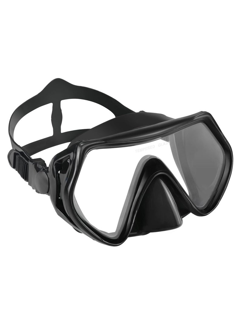 Adult Snorkeling Mask, Swimming Goggles, Waterproof and Leak Proof Nose Cover Diving Mask, 180 ° Panoramic Snorkeling Mask - Image 1
