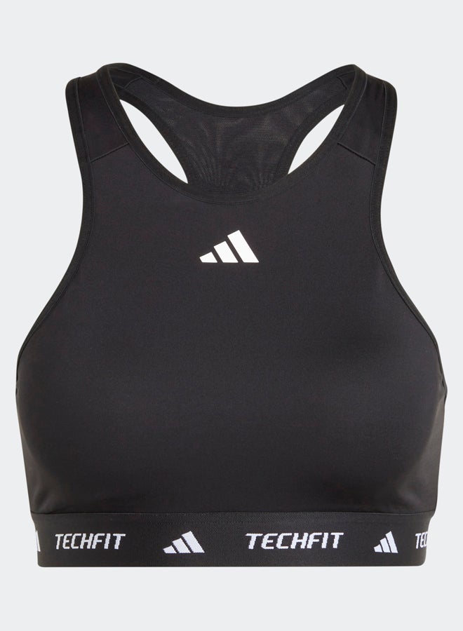 Adidas Techfit Medium-Support High-Neck Bra 