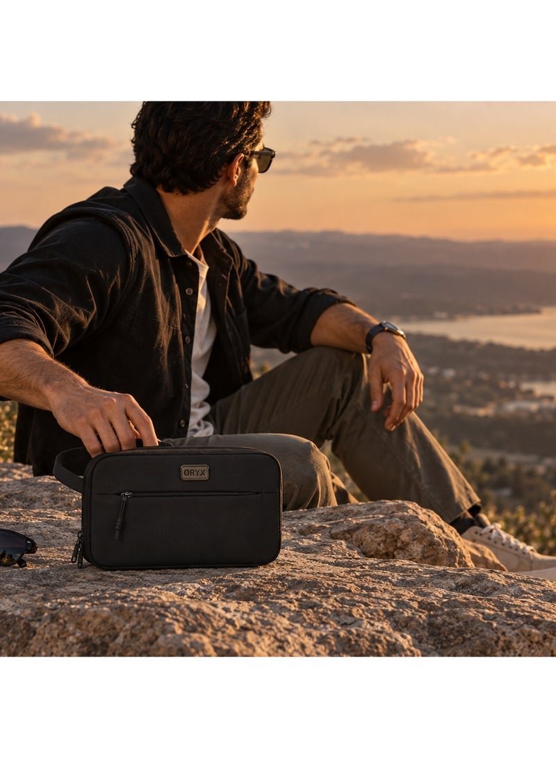 ORYX JETSLIM Black | Expandable Slim Handbag - Image 3