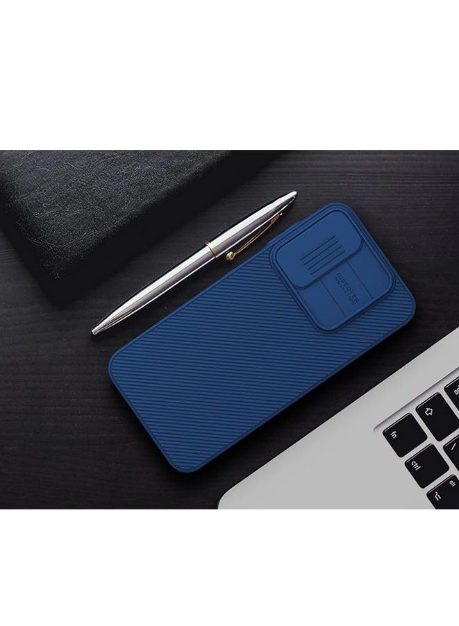 Muyixin Case for Samsung Galaxy A15 5G, with Slide Camera Cover (Blue) - Image 2