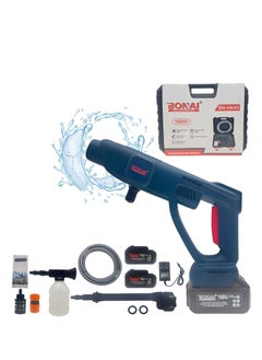 BONAI 168Vf Cordless Electric Pressure Washer with 2pcs Large Capacity Battery Ideal for Washing Cars and More  - Image 1