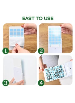 Yakiter Fly Insect Trap with 5Pcs Adhesive Cards, Indoor Gnat Catcher Captures Houseflies, Fruit Flies, and Gnats, Plug-in Moths Killer with Night Light for Buzz-free Home（White）  - Image 4