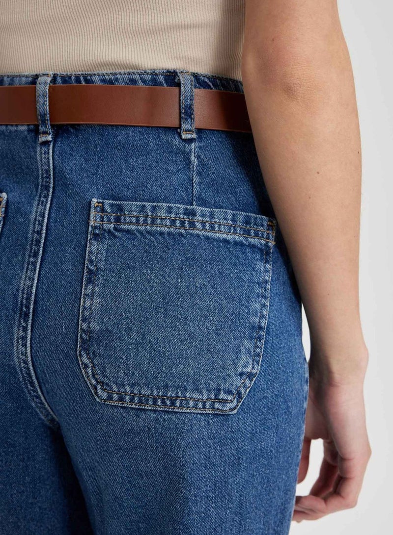 DeFacto Culotte Fit Jean Trousers  - Image 3