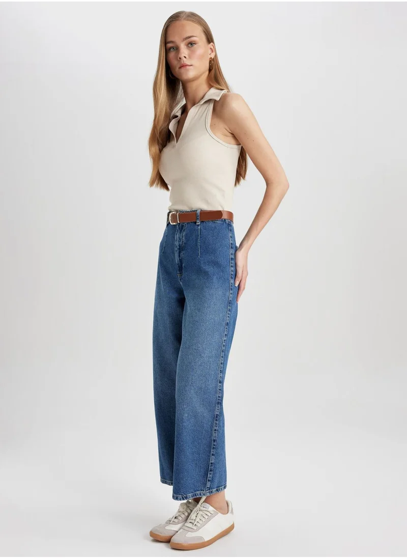 DeFacto Culotte Fit Jean Trousers