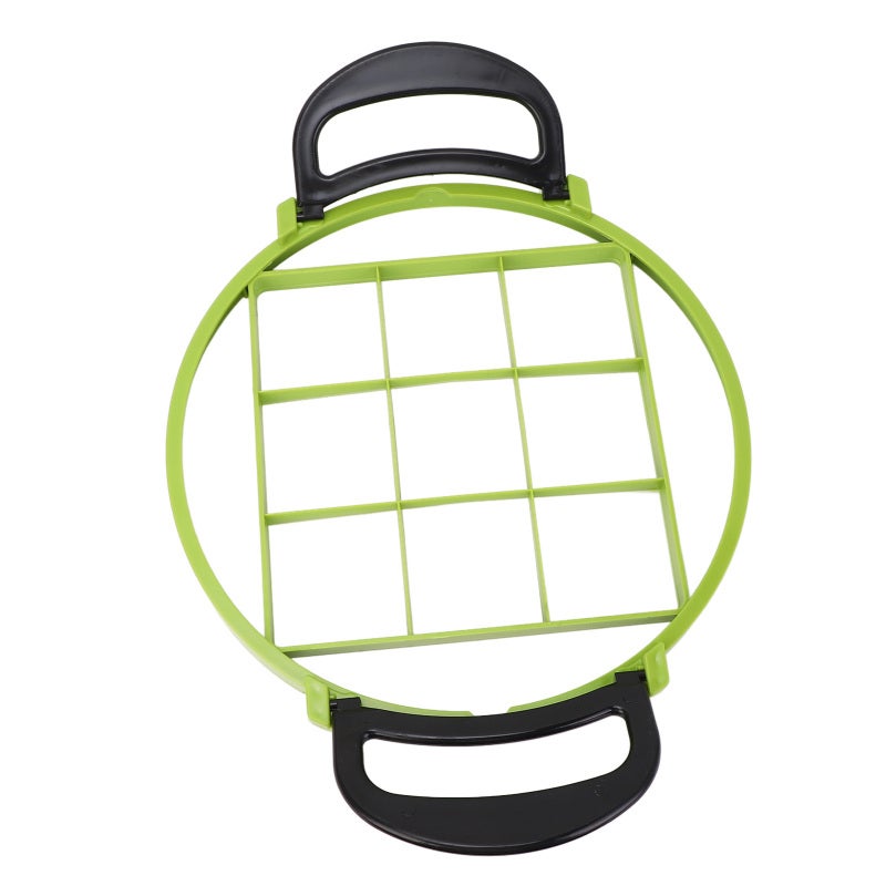 Cake Portion Divider Set Plastic Equal Slicing Tool with Handles for Dividing Round and Square Cakes - Image 2