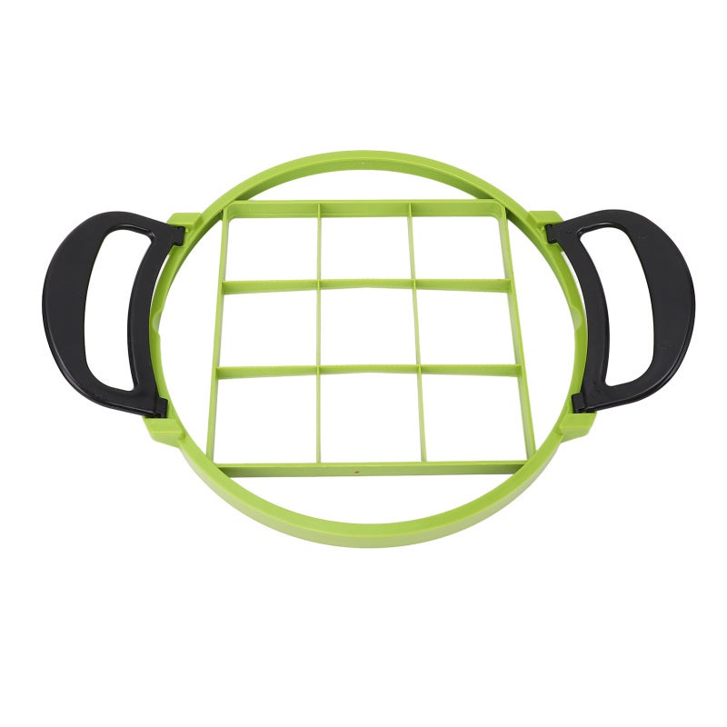 Cake Portion Divider Set Plastic Equal Slicing Tool with Handles for Dividing Round and Square Cakes - Image 5