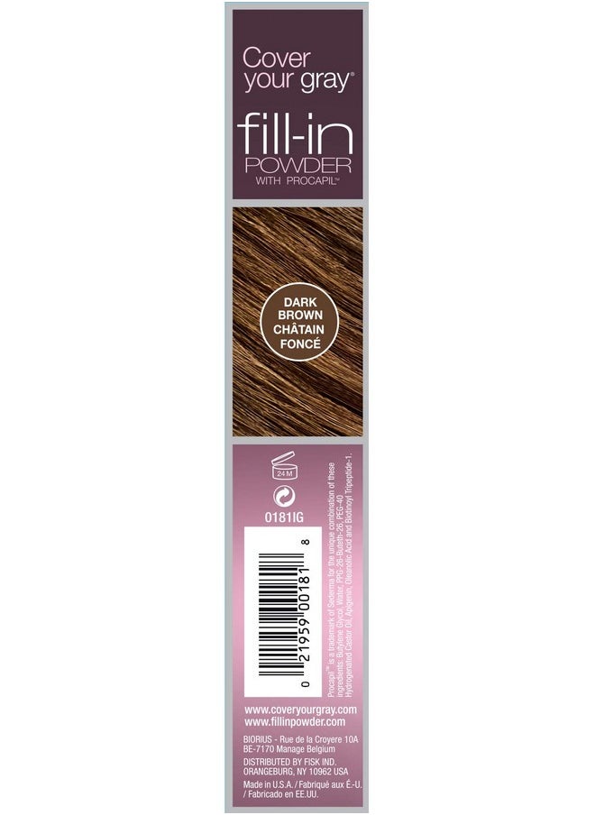 Cover Your Gray Fill In Powder Dark Brown (Pack Of 2)  - Image 2