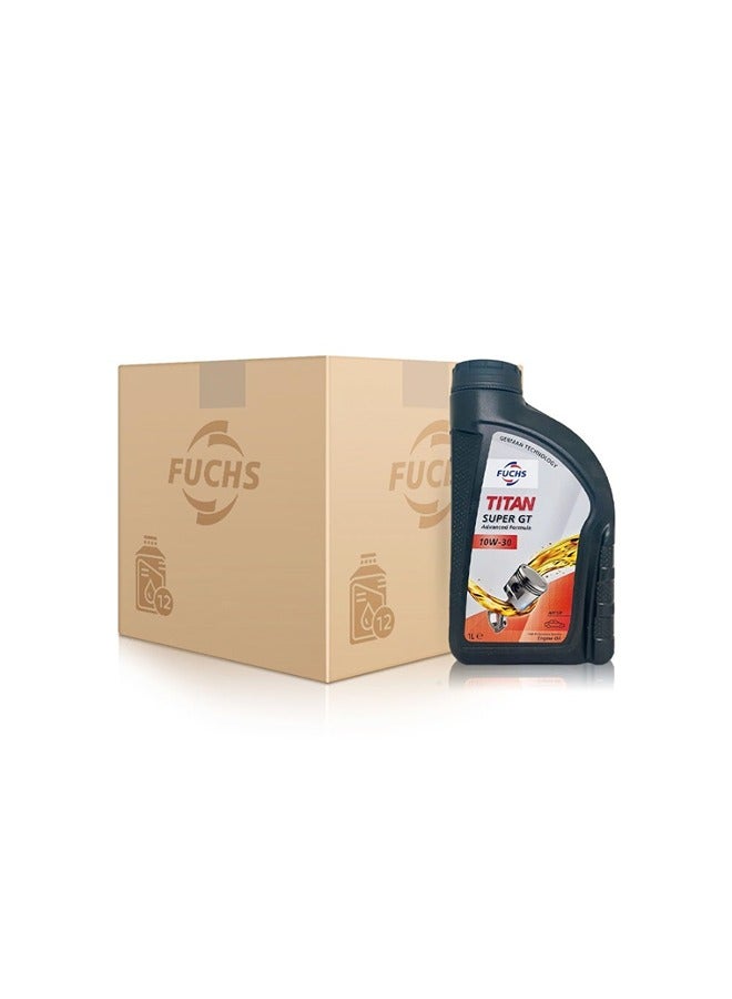 زيت محرك فوكس 10w30 كرتون 12 حبه