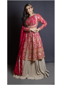 Anarkali style suit With embroided Style