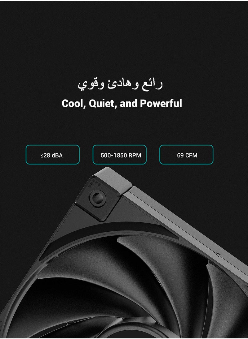 DEEPCOOL - DeepCool AK620 CPU Air Cooler High-Performance 260w TDP 6 Copper Heat Pipes Dual-Tower CPU Cooler with Fans Each 120mm PWM 1850RPM 68.99CFM for Intel LGA 1700/1200/1151/1150/1155 AMD AM5/AM4 - Image 1