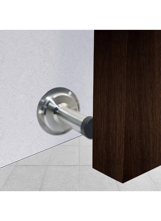 Biella Biella Stainless Steel Door Stop with Rubber Tip  - Image 3