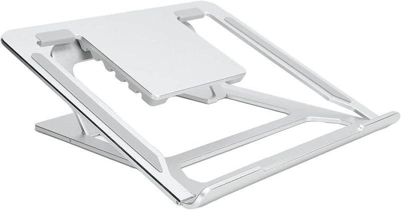 Folding Aluminum Alloy Laptop Stand Portable Notebook Bracket For 11 To 17 Inch Home Study - Image 4