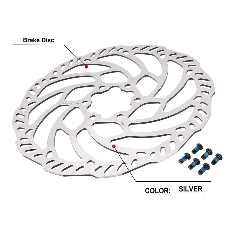 Generic JFG RACING Motorcycle Rear Brake Disc,Brake Disc with Screws Brake Disc Rotor For Electric Dirt Bike Surron Sur Ron Sur-Ron Light Bee TALARIA STING  - Image 2