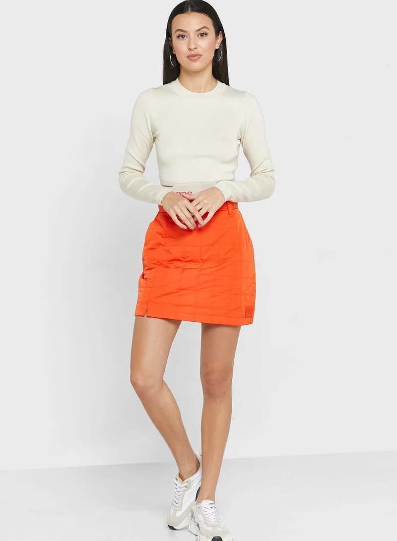 Calvin Klein Jeans High Waist Mini Skirt