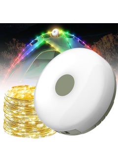 LOOKMINT LOOKMINT Galaxy Decoration Copper USB Powered String Fairy Lights with 2 Modes USB Cable10 Meters Warm White Pack of 1  - Image 1