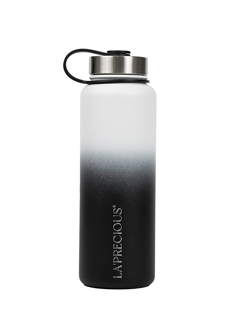 LA' PRECIOUS - Stainless Steel Water Bottle 40 oz - Rust Proof - Leakproof - Keeps Liquids Hot or Cold for Several Hours - Image 1