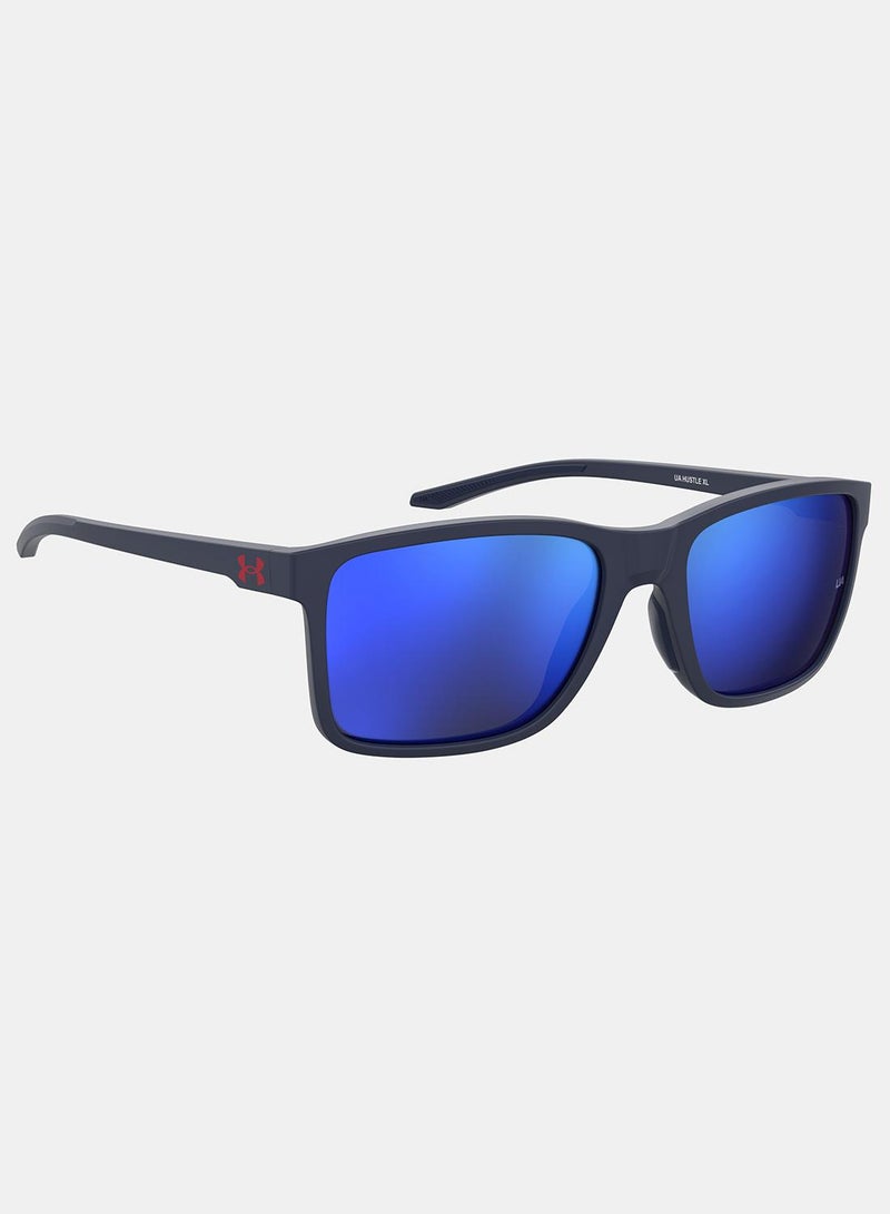 UNDER ARMOUR Unisex Square Sunglasses 59 UA HUSTLE XL - Image 2