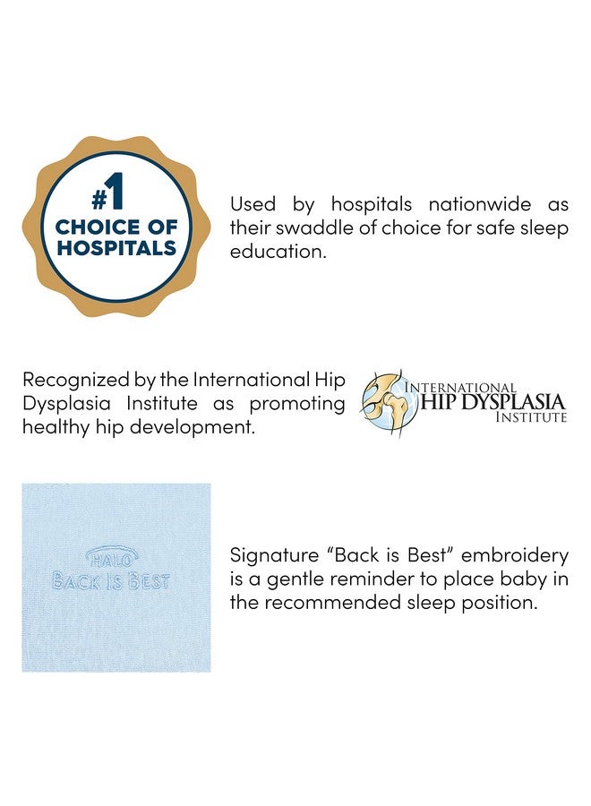 Halo حقيبة نوم هالو 100% قطن عضوي للأطفال حديثي الولادة مجموعة هدايا قطعة واحدة مع صندوق، توغ 1.5، 0-3 أشهر، فراولة - Image 5