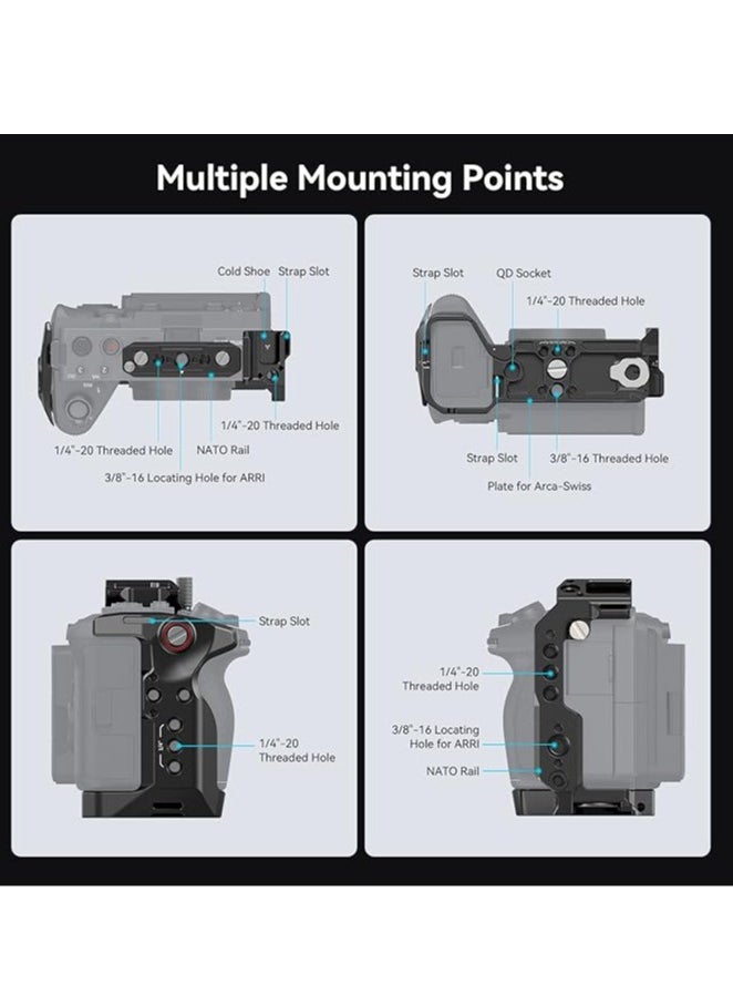 SMALLRIG SMALLRIG Cage for Sony FX30 FX3 4183  - Image 5
