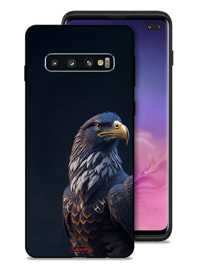 Tolwak Samsung Galaxy S10 Plus Protective Case Cover Eagle Hd - Image 1