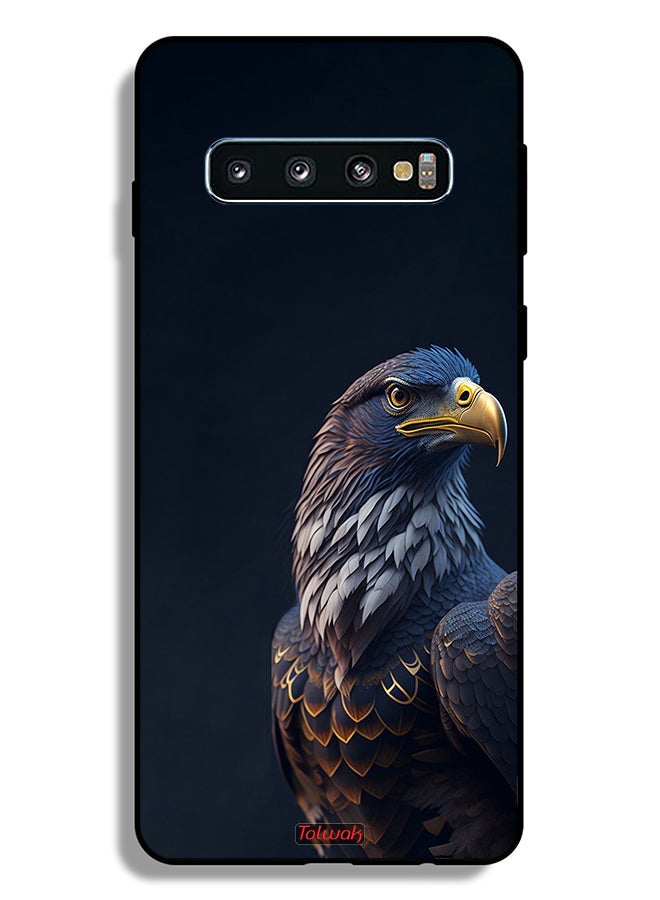 Tolwak Samsung Galaxy S10 Plus Protective Case Cover Eagle Hd - Image 2