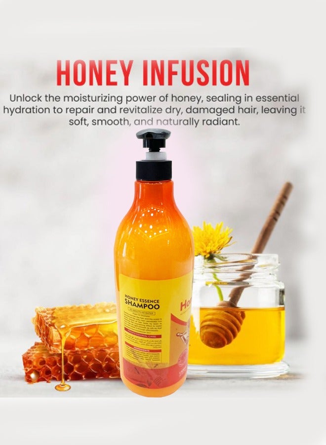 Generic Hair shampoo repairs the dry and rough hair Deep Moist honey shampoo  - Image 3