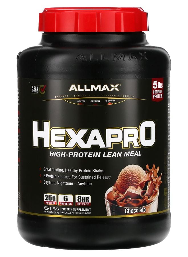 Allmax Hexapro™ High-Protein Lean Meal Chocolate 5 lbs (2.27 kg) - Image 1