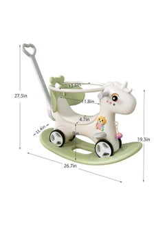 4 in 1 Rocking Horse, Baby Balance Bike Ride On Toys for Toddler 1-3, Rocker Toy for Kid, Toddler Ride Animal Indoor/Outdoor, Boy&Girl Rocking Animal, Infant Ride Toy, Birthday Gift - pzsku/Z782BAD306C5FA7229A87Z/45/_/1717613966/7cf269bf-438a-4e37-bf84-03edbc3b0564