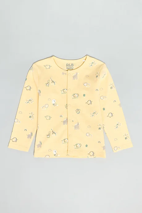 أر أند بي 4 Piece Printed Clothing Set