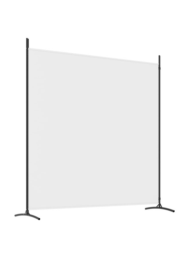 فيداكسل مقسم غرفة 2-ألواح أبيض 348×180 سم قماش 350274 - Image 4