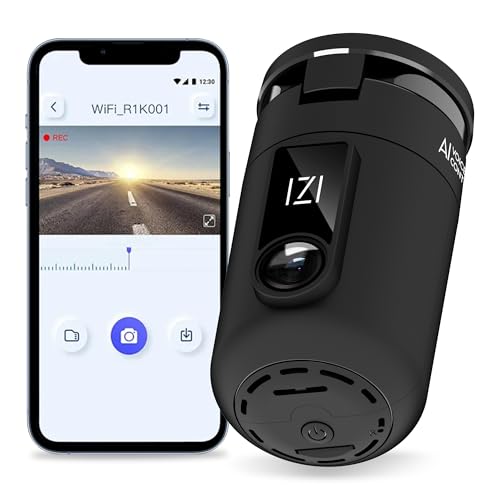 IZI Drive360 Dash Cam for Car, 360° Rotatable Car Camera, AI Voice Control, Full HD 1080P @30FPS, 170° Wide Lens, 24/7 Parking & Impact Detection, 128GB Support, Type-C Fast Connect, Built-in Mic - Image 1