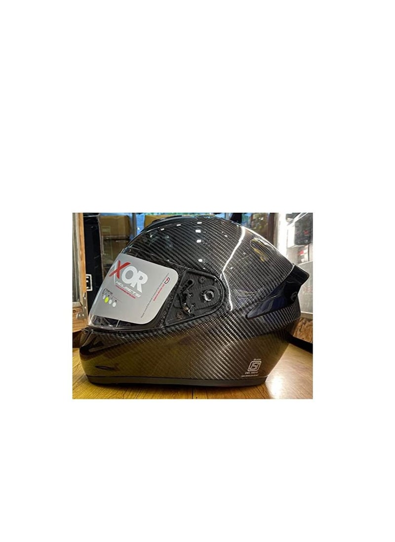 AXOR - AXOR HELMETS RAGE CARBON-E GKCR/GLOSS CARBON BLACK - Image 1