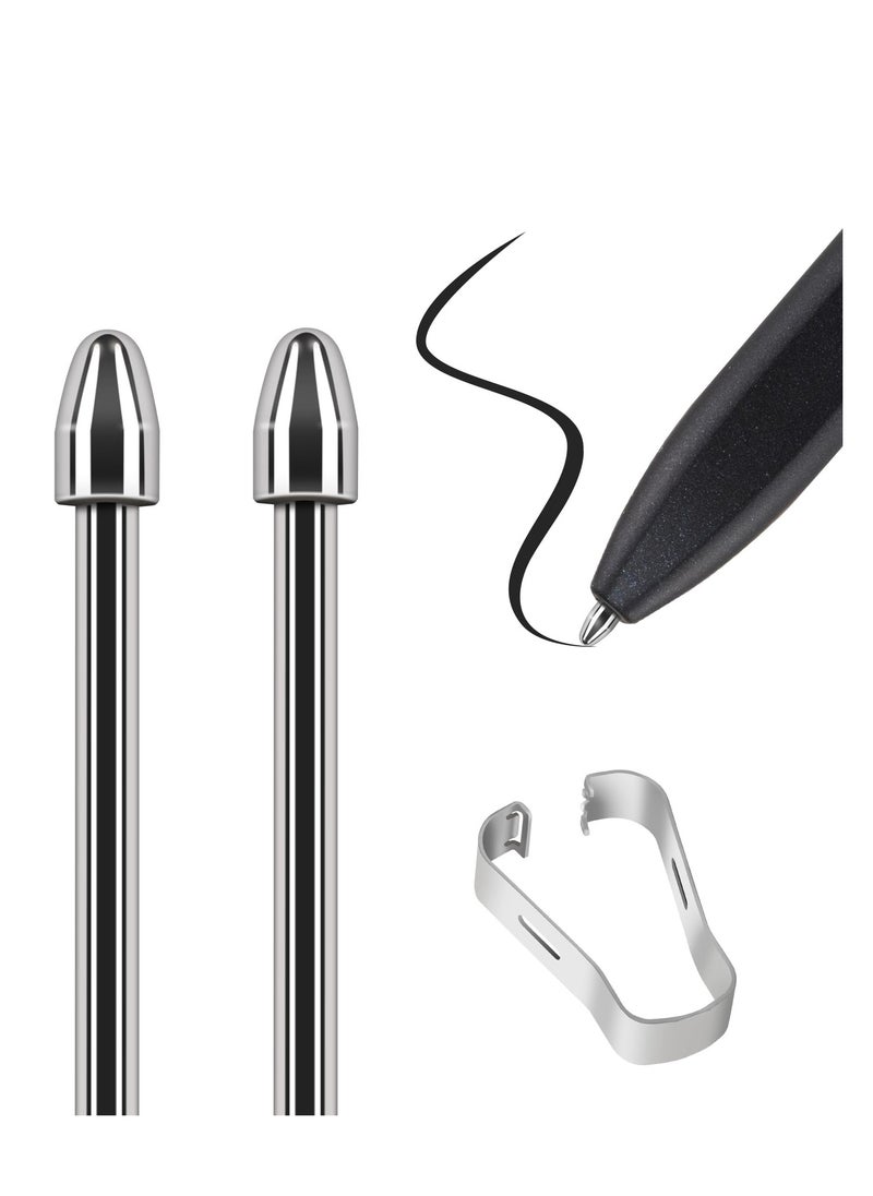 SYOSI - Replacement Marker Stylus Pen Tips for Remarkable 2 Tablet- Durable Titanium Alloy Metal Tip/Nibs, with Pressure Sensitivity and Tilt Support (2 PCS) - Image 1