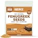 HANDPICK Fenugreek Seeds 14oz ALL NATURAL Fenugreek  Indian Origin Whole Methi Seeds Trigonella Foenum Graecum Fenogreco En Semillas  Resealable Ziplock Pouch - Image 2