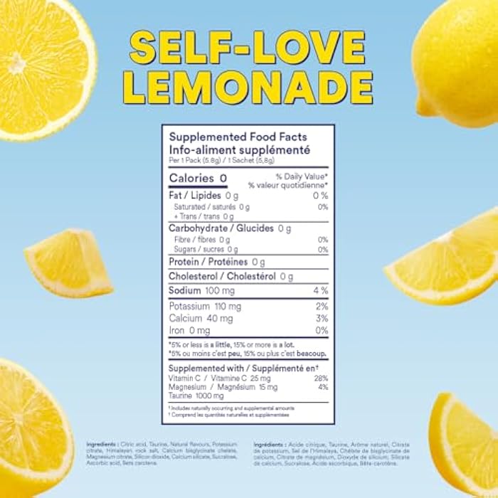 Cira Hydration Stick Packs x Alicia McCarvell Electrolyte Powder & Drink Mix for On-The-Go Dehydration Relief & Recovery - Self Love Lemonade, 20 Servings - Image 5