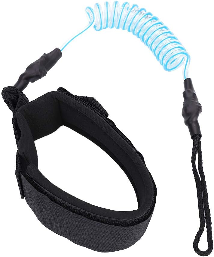 aqxreight Stand Up Paddle Board Coiled Sp Leg Foot Rope Surfing Le for Surfboard Construction Le is Built to Last Through Countl Sessions Leg Le Board Coiled Board Le Foot Le - Image 3