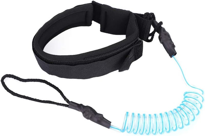 aqxreight Stand Up Paddle Board Coiled Sp Leg Foot Rope Surfing Le for Surfboard Construction Le is Built to Last Through Countl Sessions Leg Le Board Coiled Board Le Foot Le - Image 4