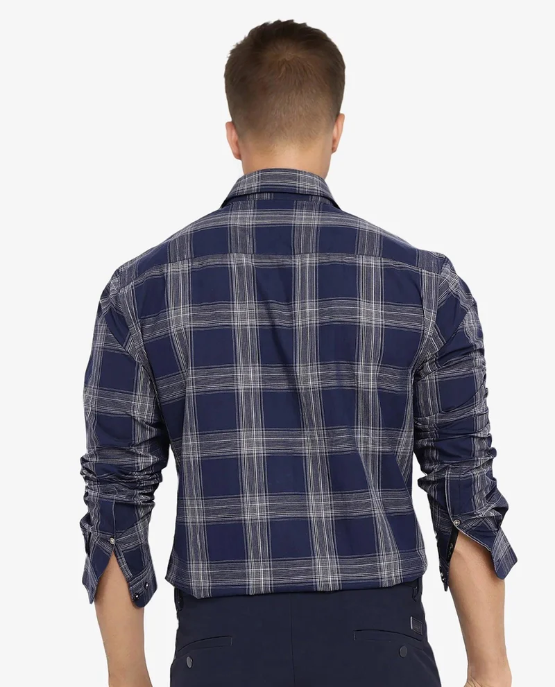 Rare Rabbit Men's Cotton Check Shirt